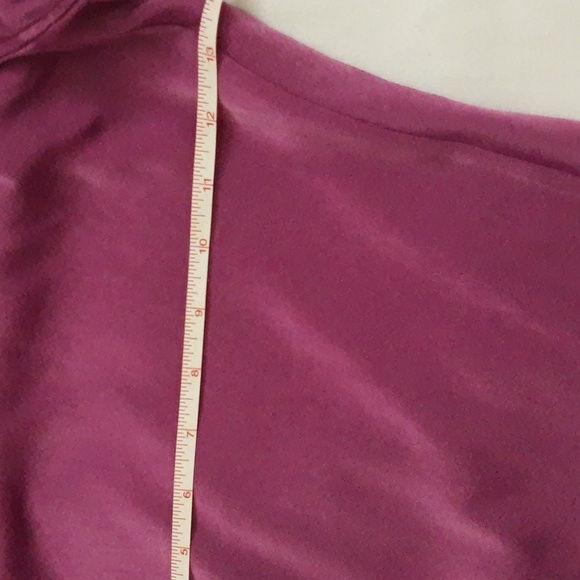 DG2 by Diane Gilman Faux Silk Pull-On Elastic Waist Jogger Pants, Purple, XL - Picture 13 of 15